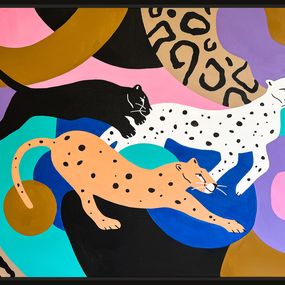 “Encounters 4.0” Framed Painting