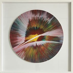 Damien Hirst Spin Painting