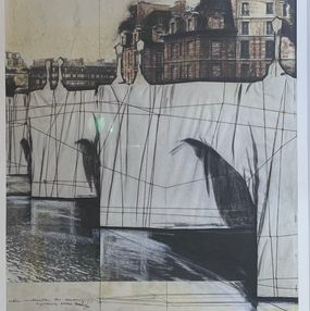 Lithographie Le Pont Neuf