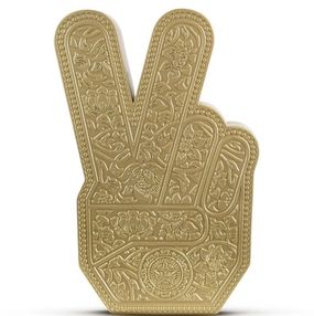 Peace Fingers (Gold)