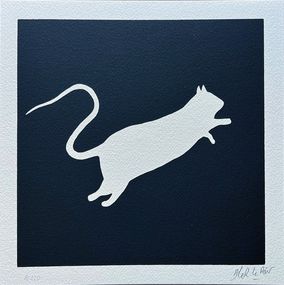 White Rat (on black background)