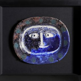 Visage Brun-Bleu