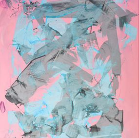 Pastel Dreams 3 - Pink Abstract (Abstrait Rose)
