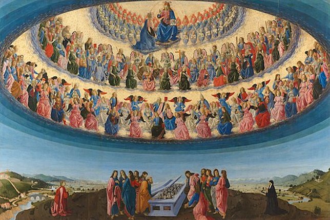 Francesco Botticini, L’assomption de la vierge , 1475-1476 © The National Gallery
﻿