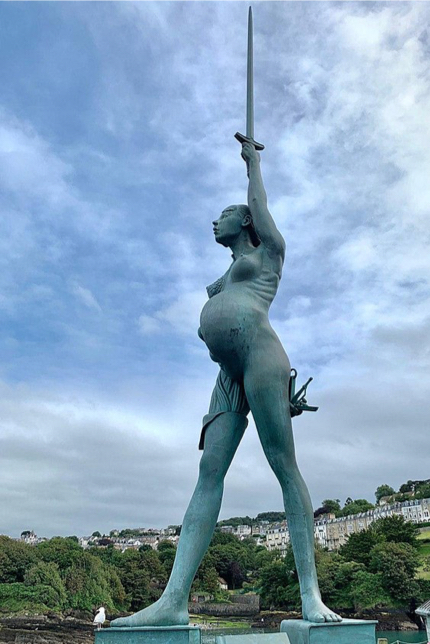 Damien Hirst, Verity, 2012, © Wikipedia