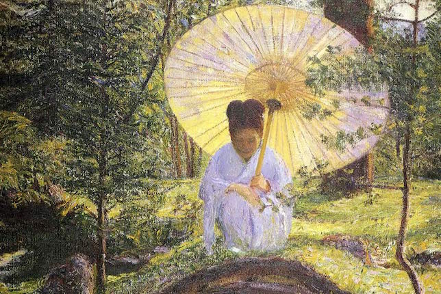 Lilla Cabot Perry, In a Japanese Garden, 1898-1901