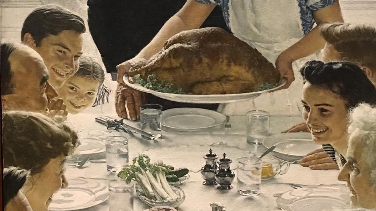 3 anecdotes sur le célèbre tableau de Thanksgiving de Norman Rockwell
