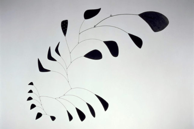 Vertical Foliage, 1941, one of Alexander Calder Mobiles