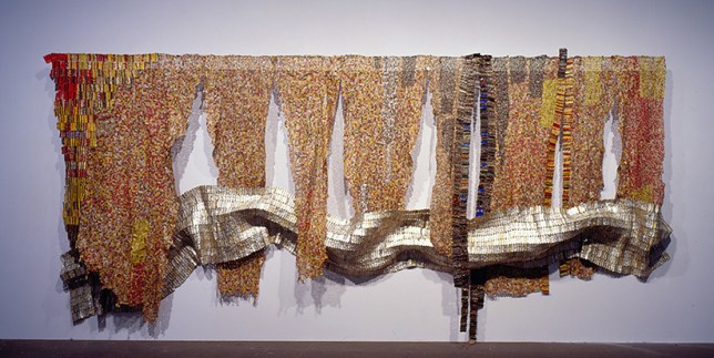 El Anatsui - Strips of Earth's Skin (2008)