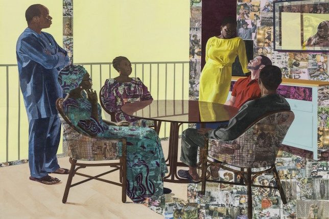 Image décorative: 25 Œuvres contemporaines à connaître absolument: Njideka Akunyili Crosby, I still face you, 2015