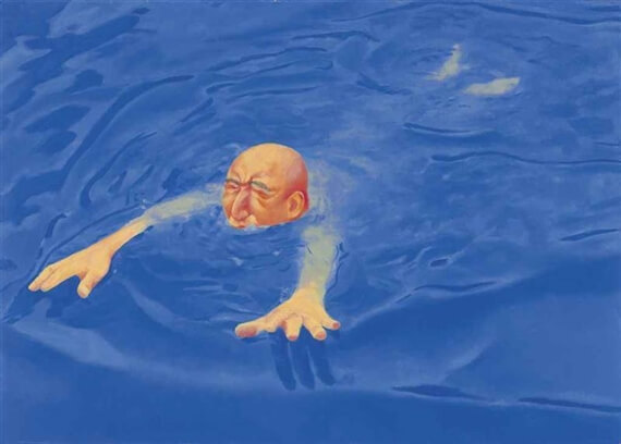 art asiatique fang lijun untitled 1999
