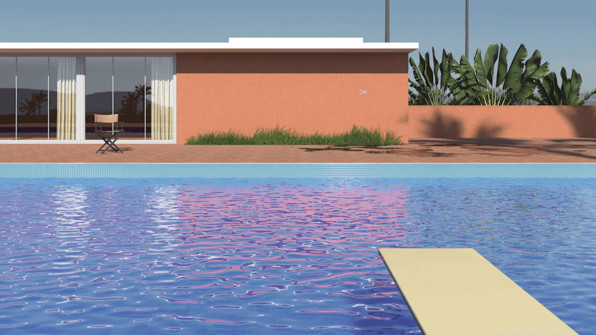 Pourquoi les peintures de piscine de David Hockney sont si populaires ?