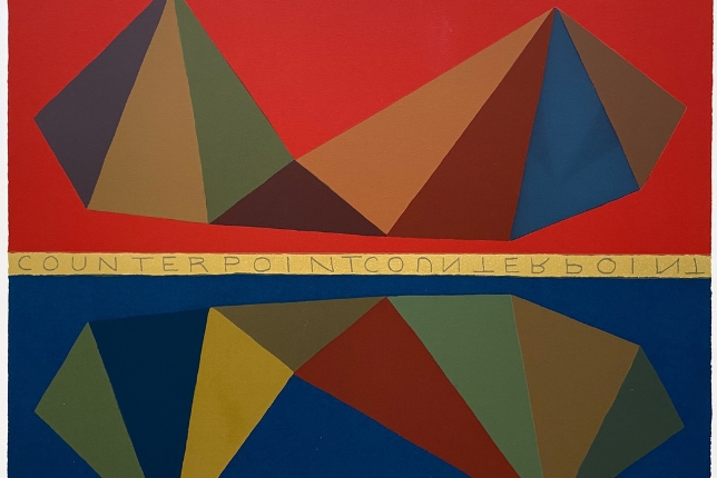 Art contemporain mouvements clés, Sol LeWitt, Two Asymmetrical Pyramids and Their Mirror Images (Counterpoint), 1986, disponible sur Artsper