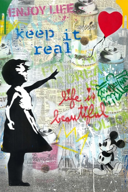 Mr Brainwash, Balloon Girl, 2023