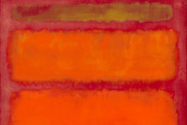Mark Rothko, Orange, Rouge, Jaune, 1961