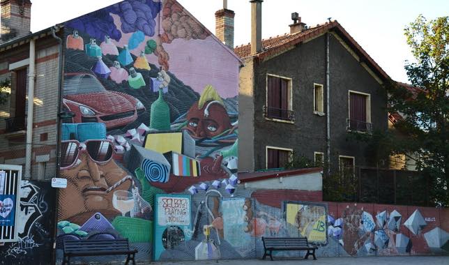 Street art à Vitry-sur-Seine, Paris